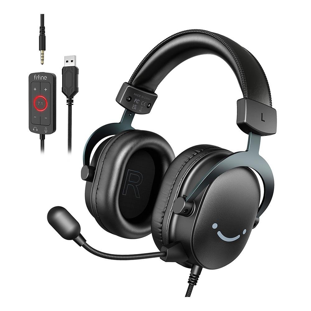 Headset Gamer Fifine H9 Surround 7.1